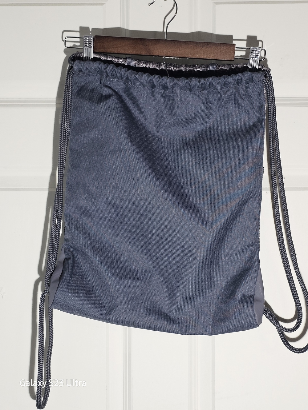 Adidas Alliance II Sackpack Drawstring Bag Jersey Onix Grey Rose Gold Sport - Picture 4 of 5